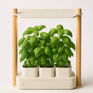 GROVI BIO Indoor Smart Garden mit LED-Licht und automatischer Bewässerung