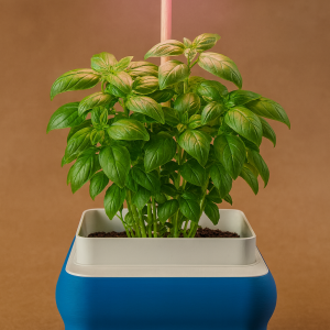 Grovi Mini Smart Garden mit LED‑Vollspektrumlicht für Indoor‑Kräuter