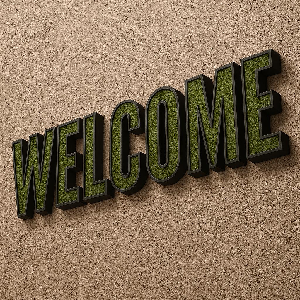 Moos Buchstaben kaufen – individuelle Wanddeko mit echtem Moos – Bild 7