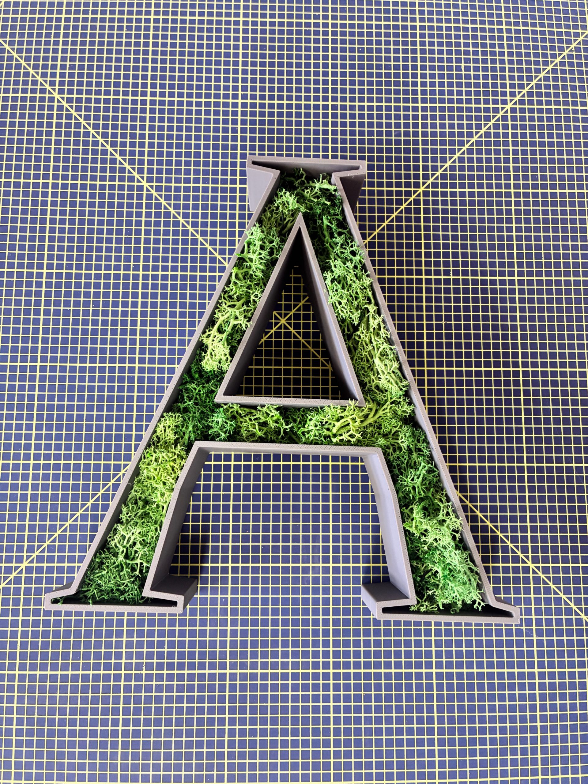 Moos Buchstaben kaufen – individuelle Wanddeko mit echtem Moos – Bild 9