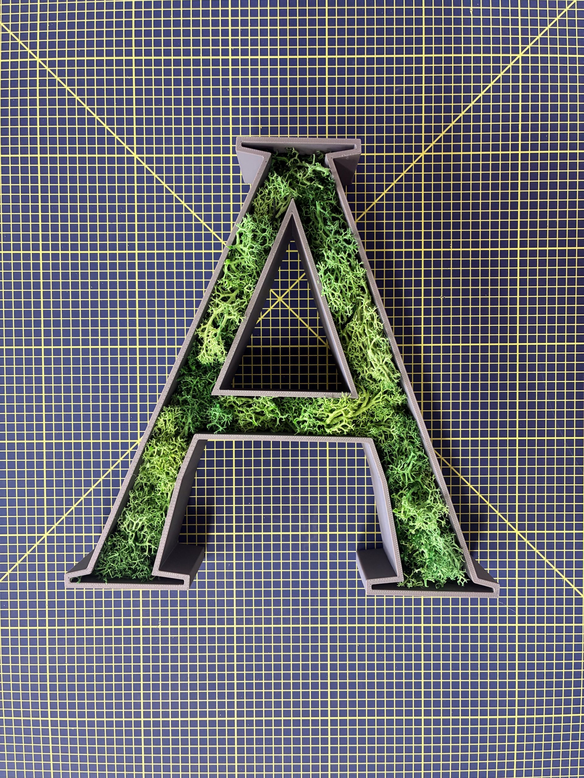 Moos Buchstaben kaufen – individuelle Wanddeko mit echtem Moos – Bild 10