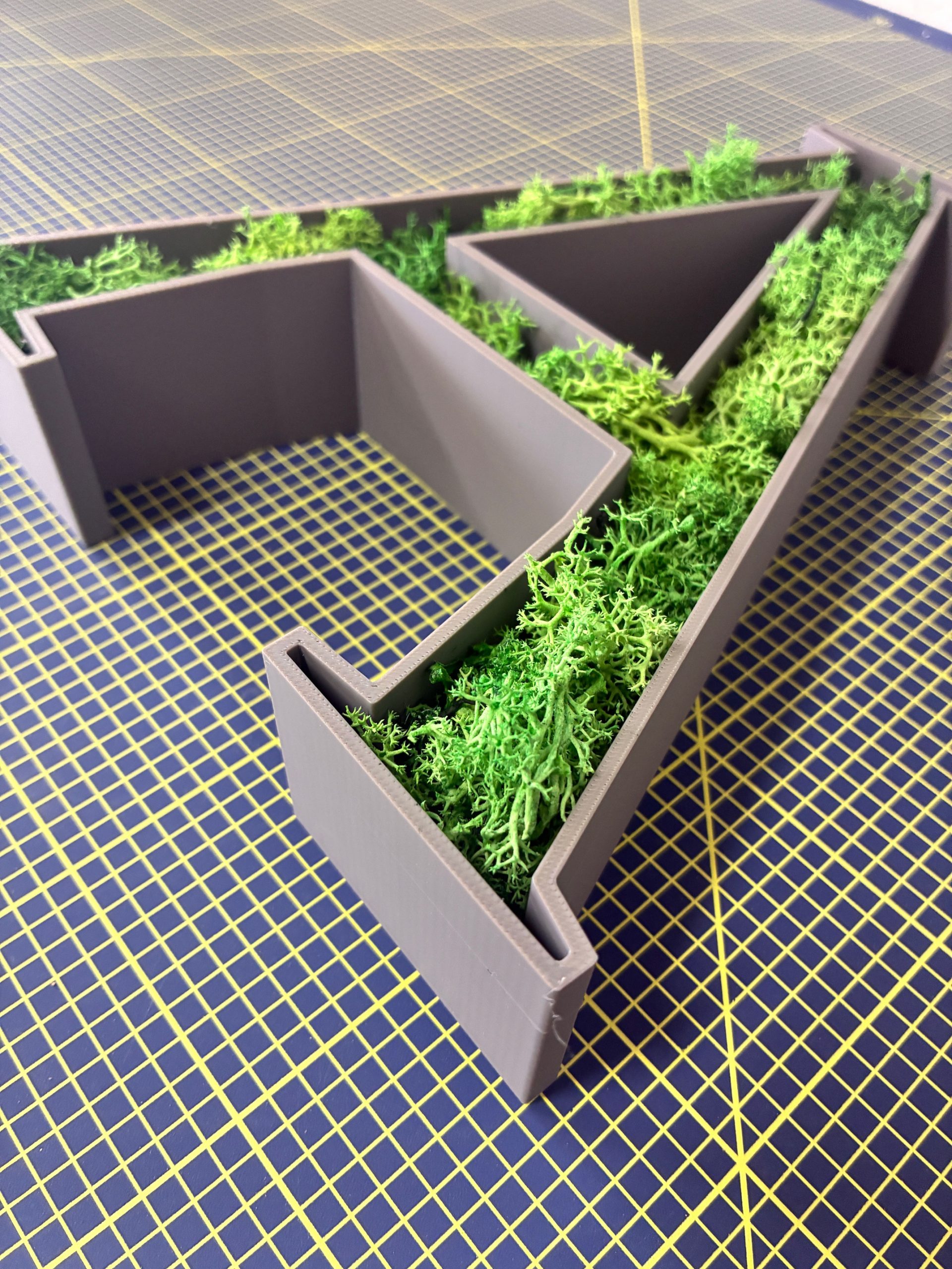 Moos Buchstaben kaufen – individuelle Wanddeko mit echtem Moos – Bild 11